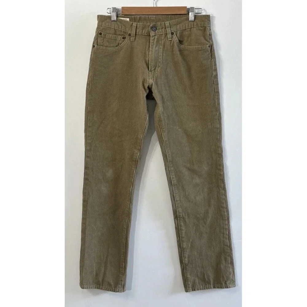 Mens Levis 511 Slim Fit Premium Corduroy Pants Sz 32 32x30 Cords